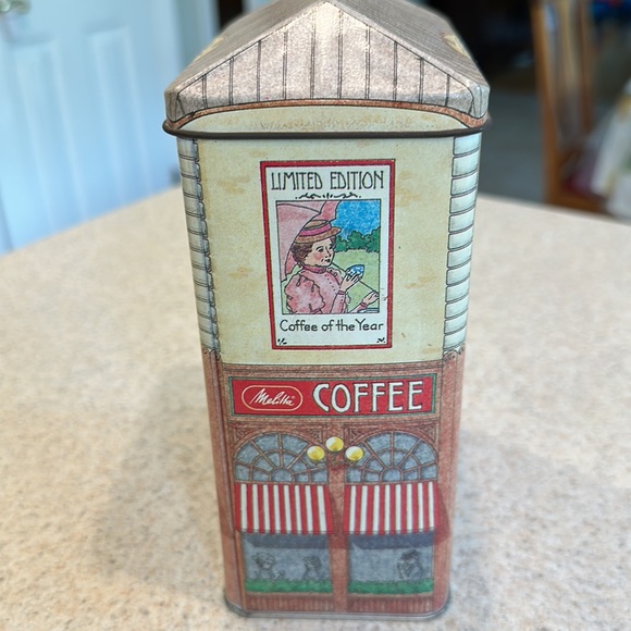 Vintage original coffee tin “melitta” late 1980’s Home Decor - Picture 5 of 9